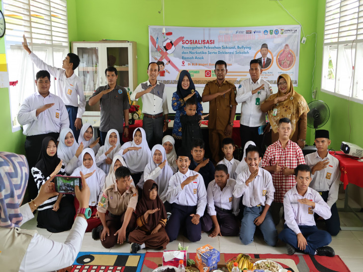 Dinas PPKBP3A Kab. Kampar Sosialisasikan Pencegahan Pelecehan Seksual, Bullying, Narkotika