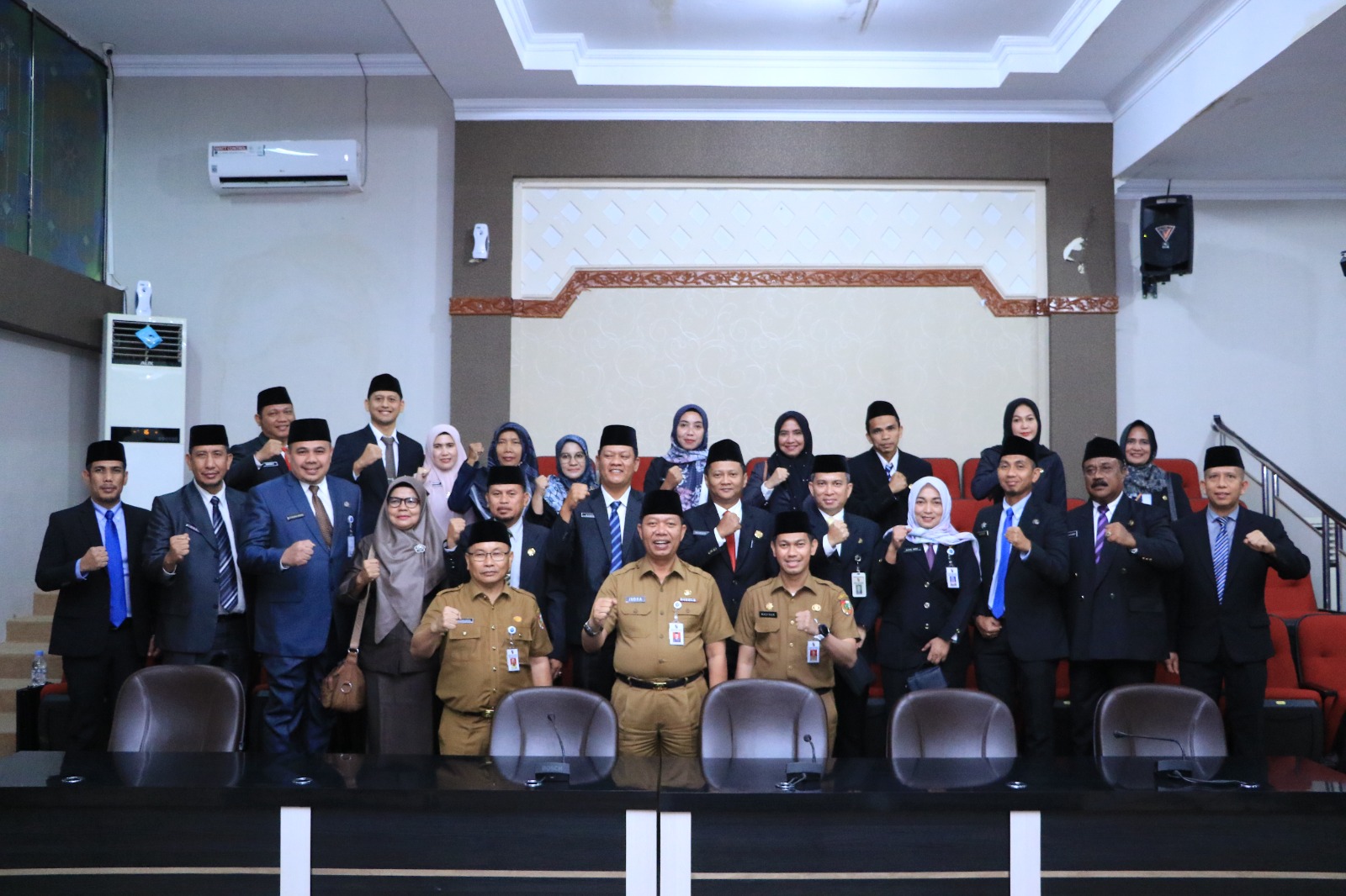 Pelantikan 23 Pejabat Di Lingkungan Pemko Pekanbaru Di Pimpin Oleh Pj Sekdako
