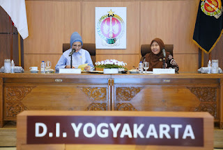 Ketua DPRD Sumsel Dan Nadia Basjir Kunker Ke Pemprov DIY