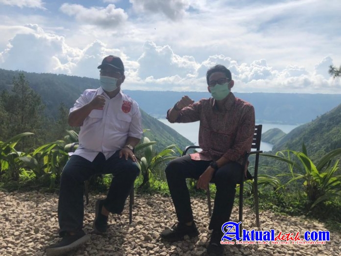 Percepatan Pembangunan Danau Toba, Sandiaga Uno Apresiasi dan Dukung Program KMDT