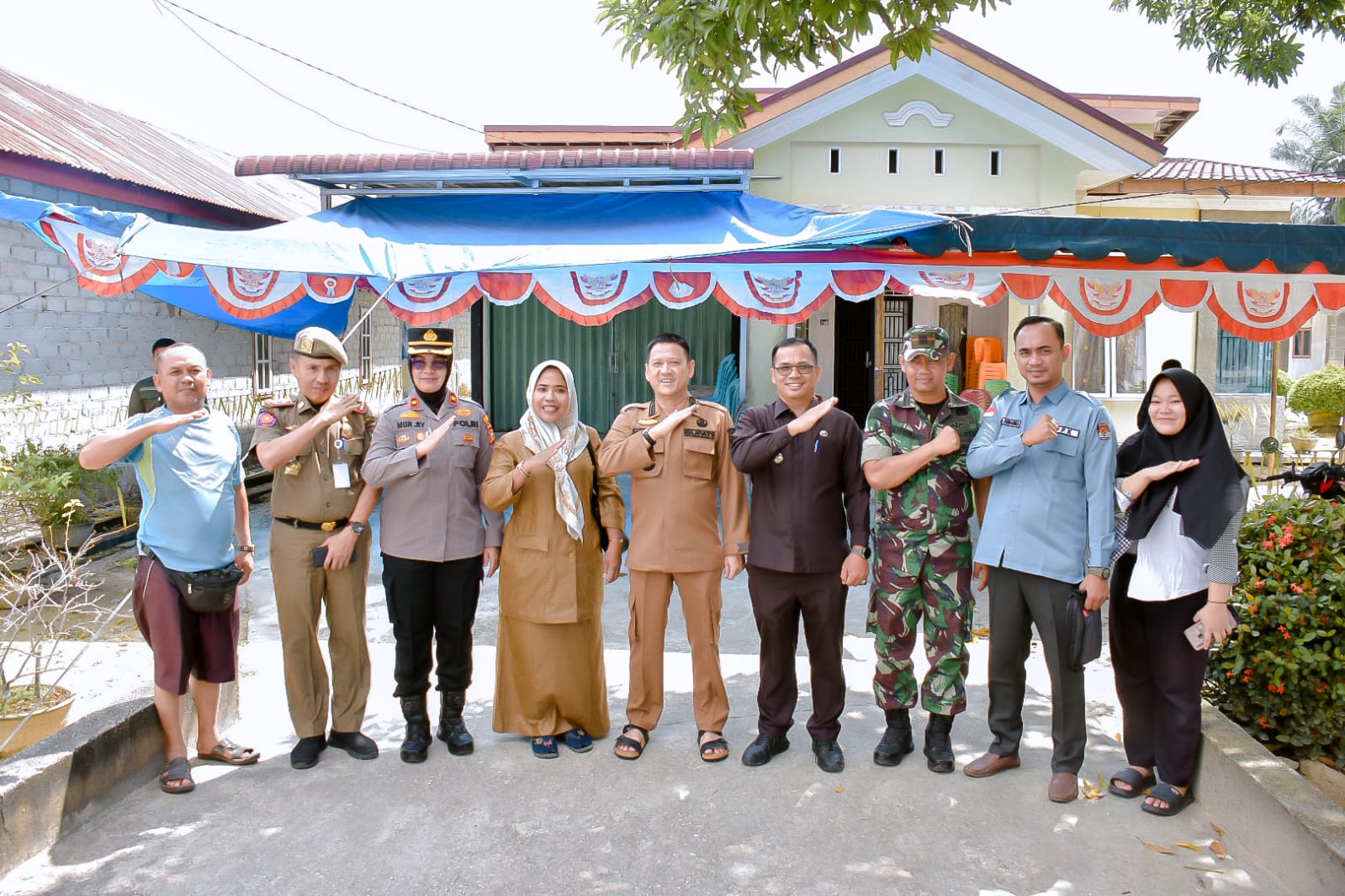 Pj Bupati Kampar Lakukan Monitoring Persiapan Pelaksanaan Pemilu 2024
