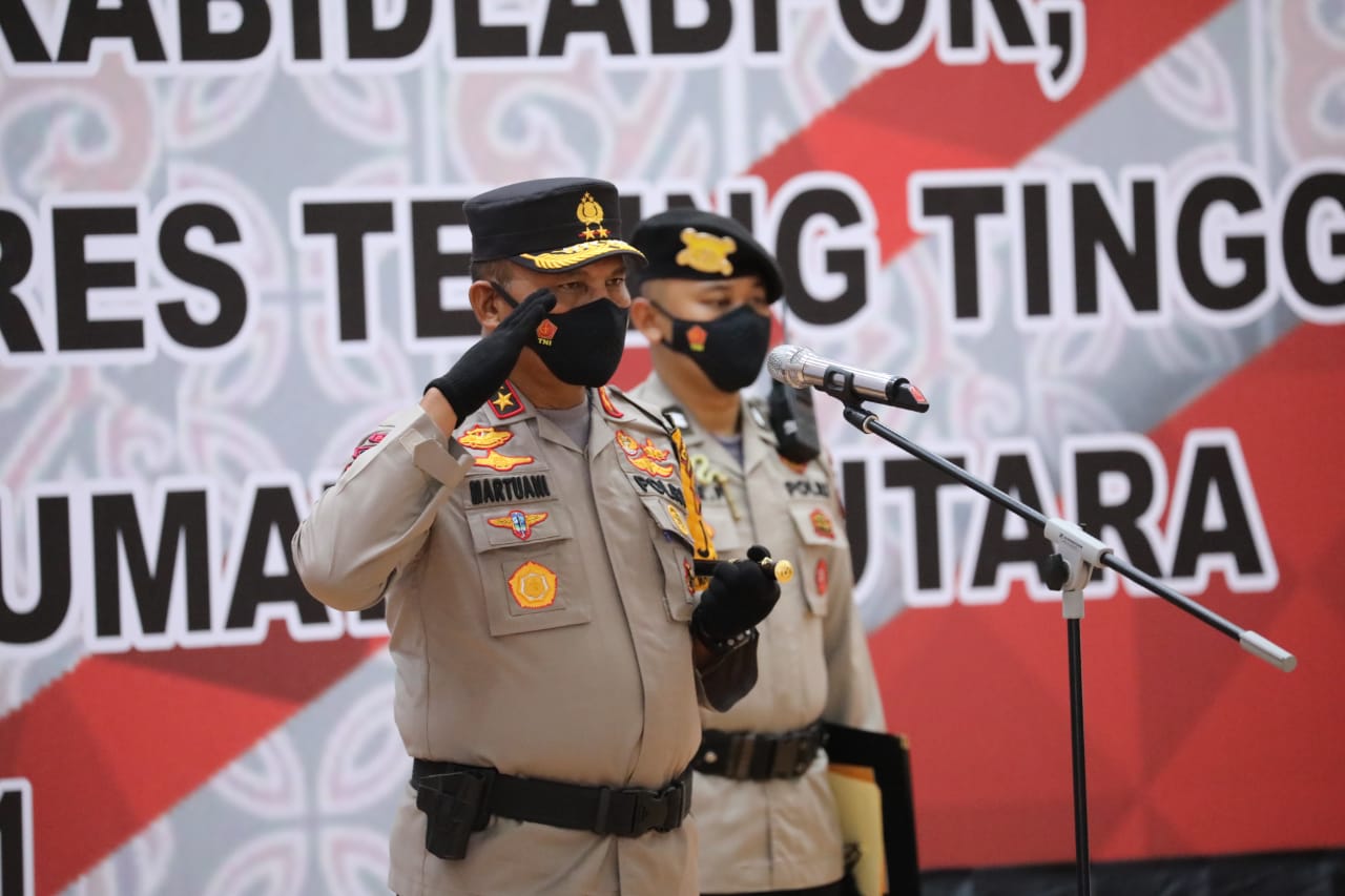 Kapolda Sumut Pimpin Sertijab 11 Pejabat Utama Polda Sumut
