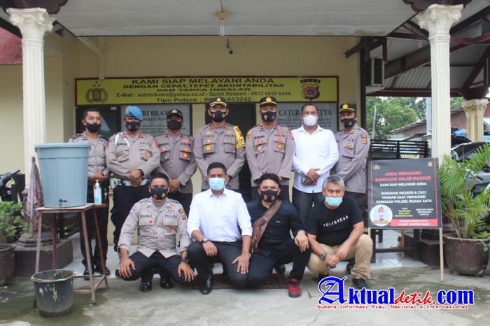 Kapolres Lhokseumawe Menyemangati Personil Polsek