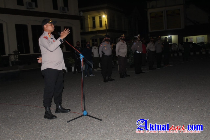 Polres Lhokseumawe Bersama Tim Gabungan Akan Bubarkan Kerumunan Masa di Malam Tahun Baru