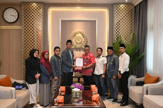 Ini Arahan Wakil Ketua DPRD Saat Terima Audiensi IPNU Wilayah Sumsel