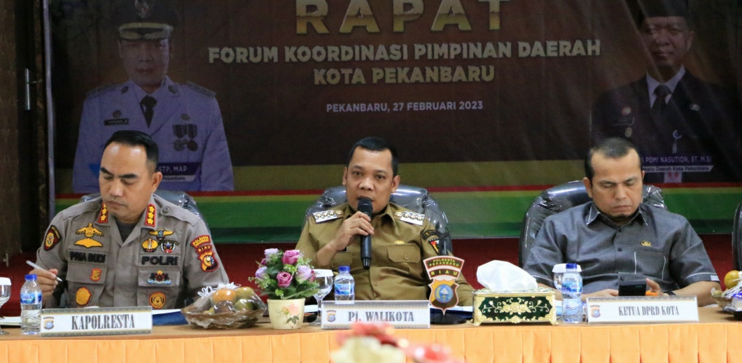 Rapat Forkopimda, Pj Walikota Bahas Sejumlah Topik