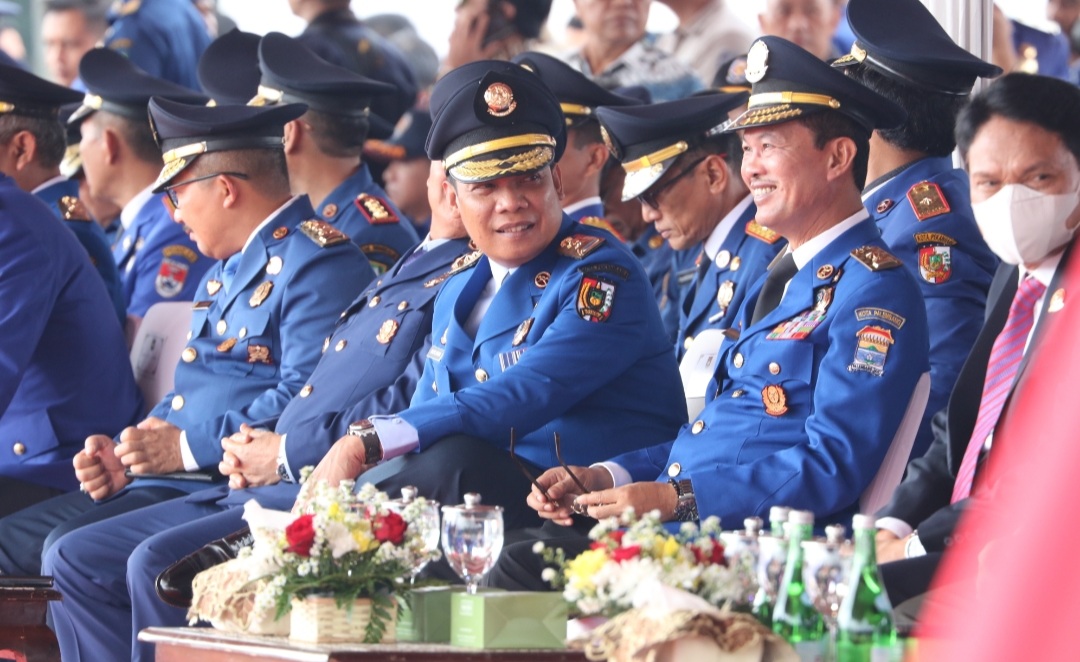Hadiri HUT Ke-104 Tahun Damkar Di Jakarta, Pj Walikota Pekanbaru Beri Apresiasi Semangat Petugas