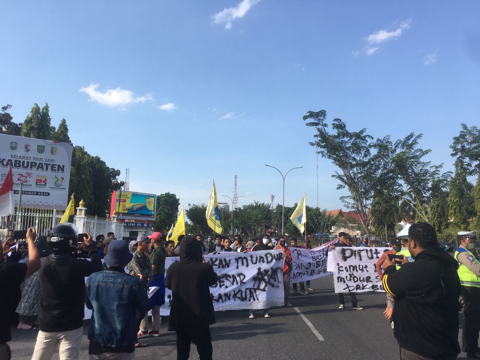 PKC PMII Riau-Kepri Minta Dirut dan Komut Bank Riau Kepri Syariah Untuk Mundur Dari Jabatan,