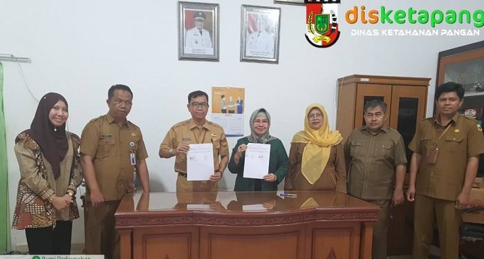 Jalin Kerjasama Disketapang Pekanbaru Dengan Pemkab Tanah Datar Terkait Penyediaan Pasokan Pangan