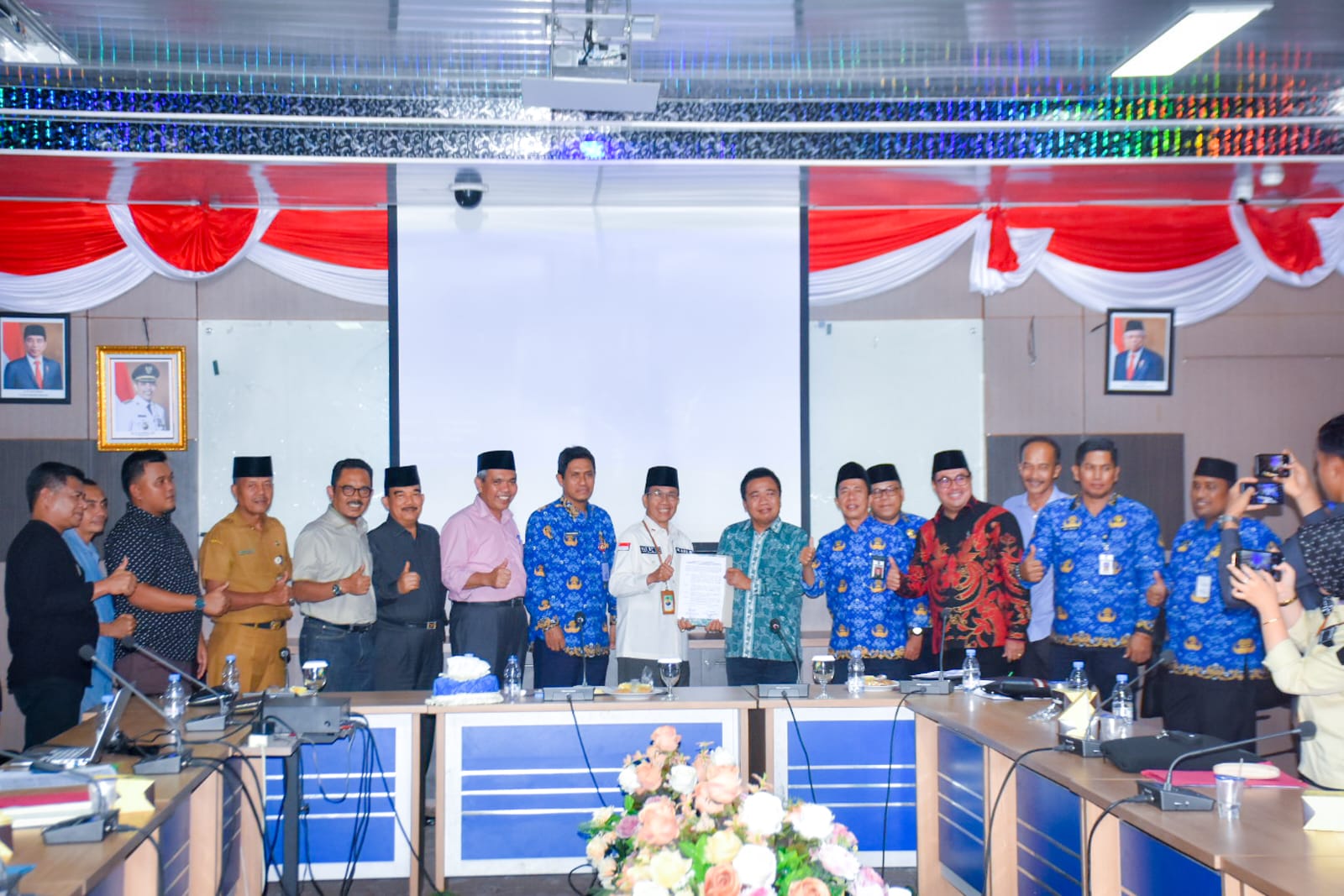 Pj Bupati Kampar : Optimalisasi Produksi Perikanan Budidaya dan Penyediaan Bahan Baku Industri Pengo