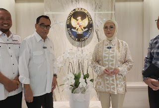 Kunker DPRD Sumsel Ke Menhub : Bandara Internasional Sultan Mahmud Badaruddin II Bisa Terbangkan Jem