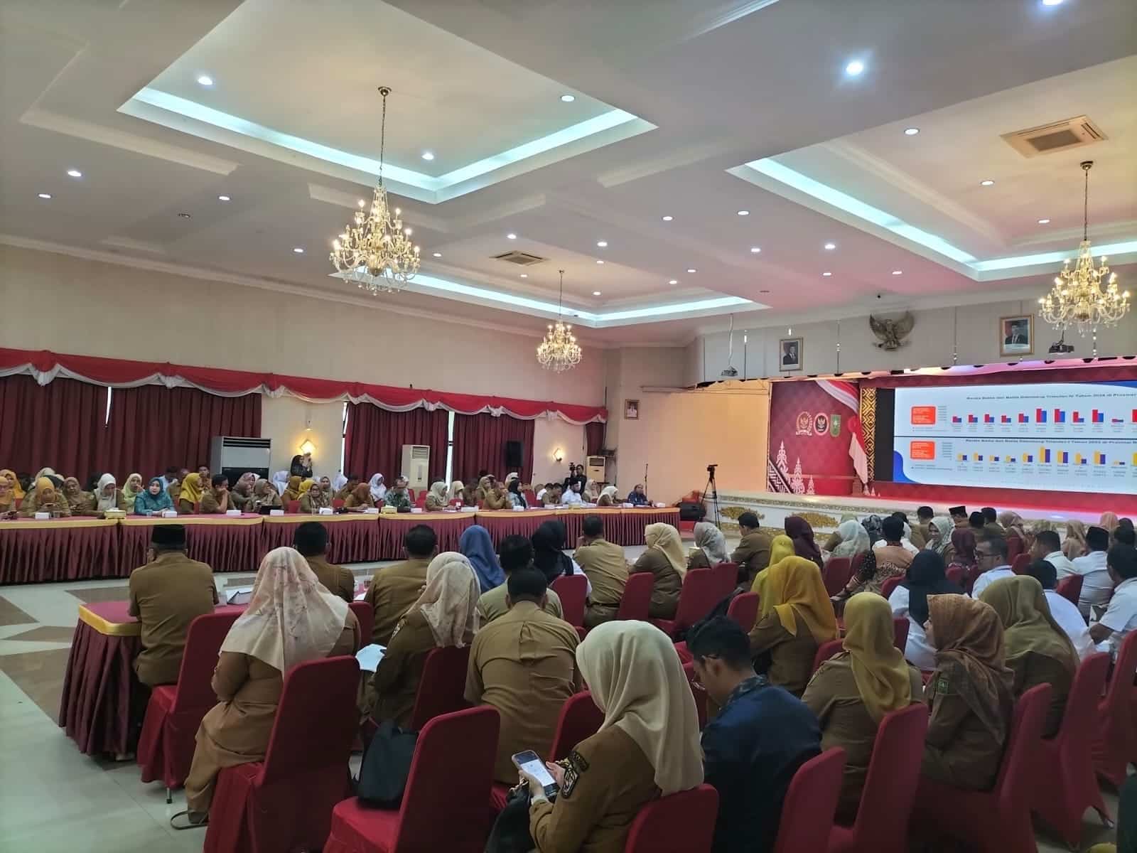 Peduli Stunting, Bupati Bengkalis Ikut Rakor TPPS Tingkat Provinsi Riau