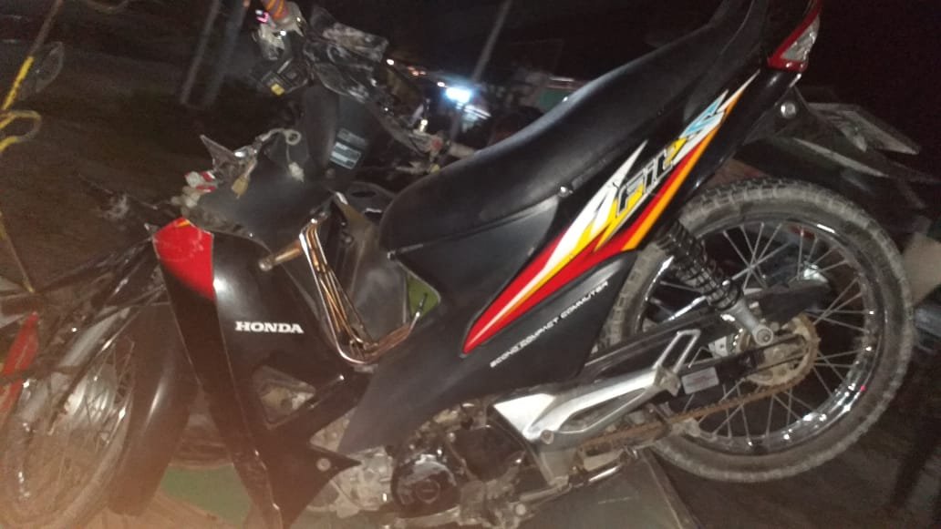 Tabrak Truk Colt Disel, Pengendara Sepeda Motor Luka Berat