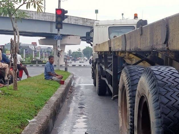 Pengendara Tak Beri Uang Kepada Gepeng Imbau Kepala Satpol PP Kota Pekanbaru