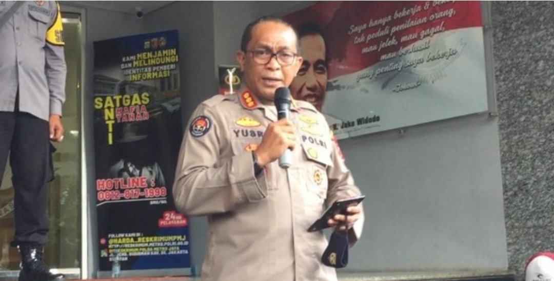 Kabid Humas : Rizieq Sihab Menyerahkan Diri Ke Polda Metro Jaya