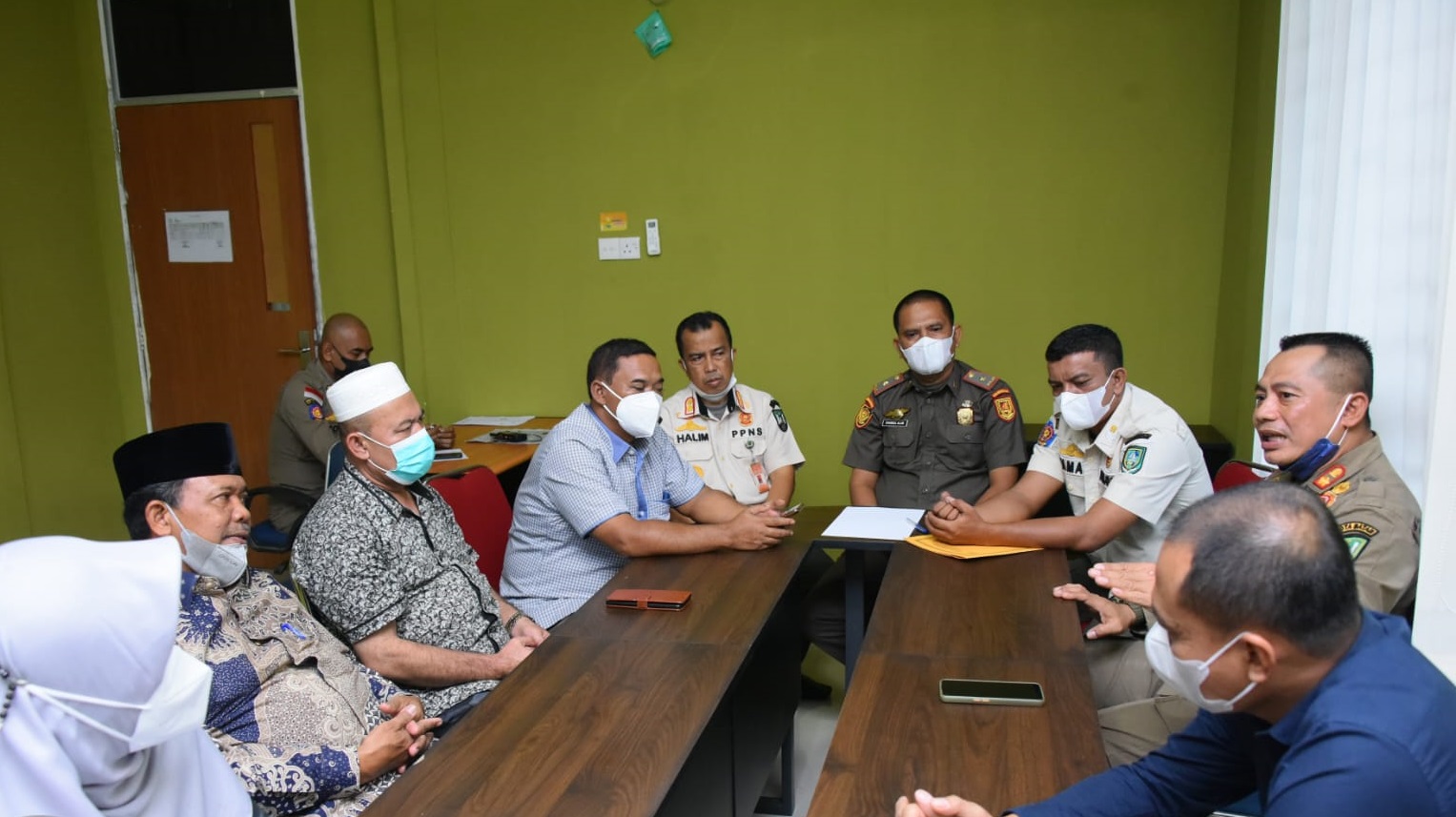 Rombongan Komisi I DPRD Bengkalis Lakukan Kunker ke Satpol PP Batam