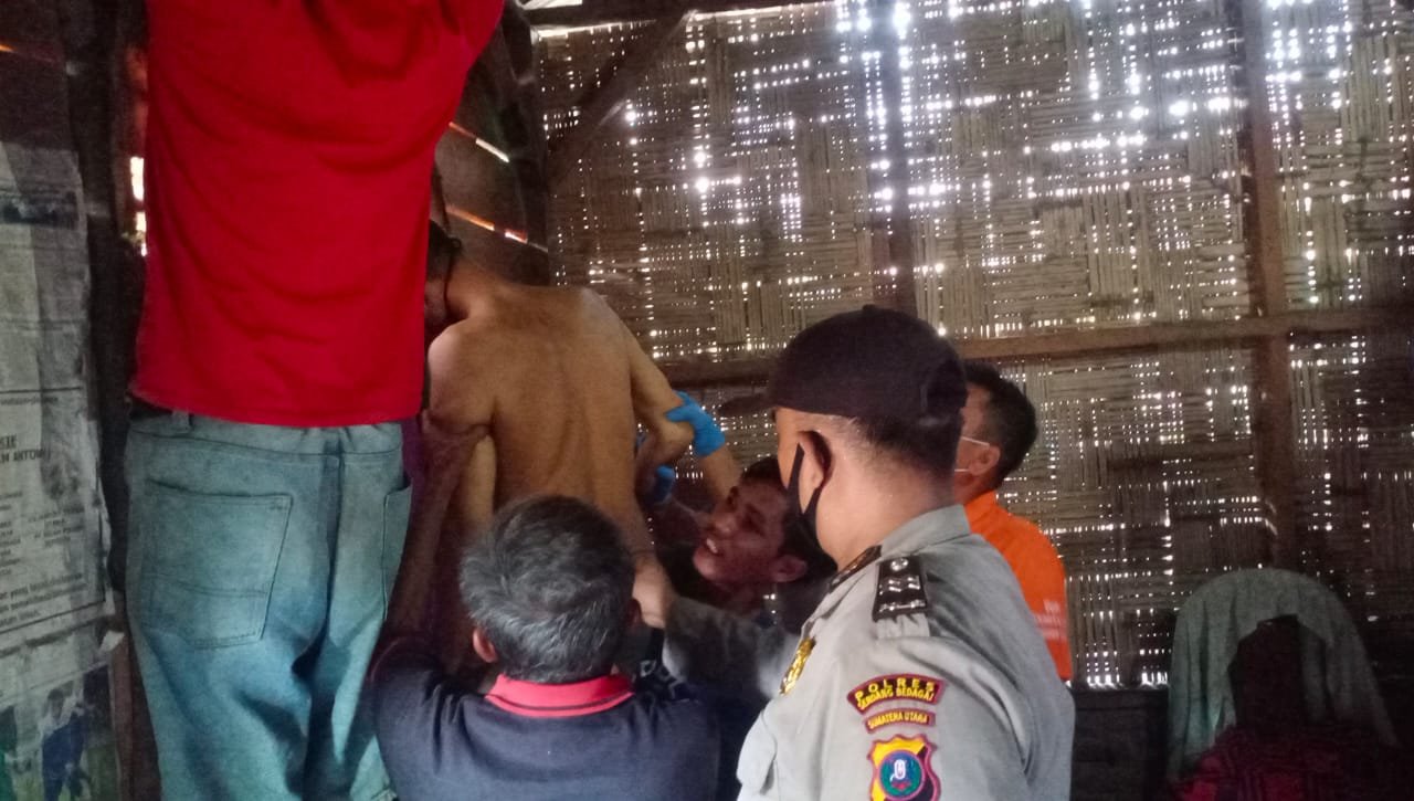Diduga Masalah Keluarga, Warga Penggalangan Tewas Gantung Diri