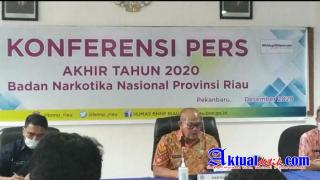 151.567 Rakyat Riau Terpapar, BNNP Riau Terus Berantas Kejahatan Narkotika