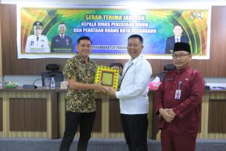 Sertijab Kadis PUPR, Indra Pomi Kepada Edwar Riansyah