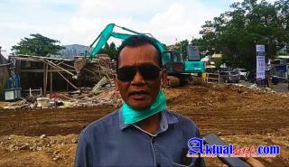 Pembongkaran Kios Lahan Cebolok Dilaksanakan, Setelah Diberikan Toleransi