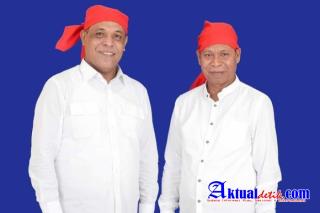 Paslon Nomor Urut 1 (Abdul Mukti Keliobas-Idris Rumalutur), Unggul Sementara Hitung Cepat