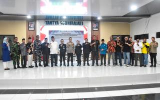 Forkopimda, Tokoh Agama dan Adat Bengkalis Sepakat Jaga Situasi Aman dan Kondusif