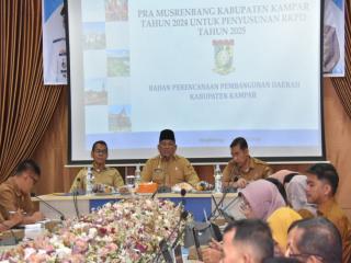 Pj Sekda Kampar Pimpin Rapat Pra-Musrenbang RKPD 2025
