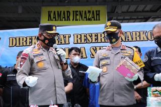 Kapolda Sumut : Polda Sumut Akan Tindak Siapapun Yang Bermain Dengan Narkotika