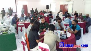 Coffee Morning Danrem 152/Babullah Bersama Insan Pers Maluku Utara