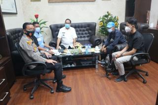 Kapolres Terima Kunjungan Kepala BNNK Serdang Bedagai