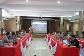 Polresta Deli Serdang Laksanakan Latpra Ops Lilin Toba 2020