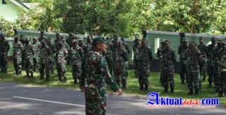 Kolonel Budi Utomo Pimpin Apel Gabungan Pengamanan Pilkada Halsel