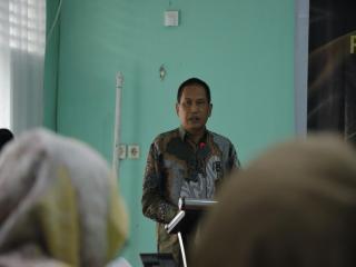 Dalam Rangka Hari Statistik Nasional 2024, Kepala BPS Kabupaten Kampar Buka Secara Resmi FGD PDRB dan Inflasi