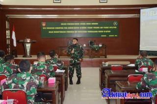 Mayjen TNI : Perwira Harus Mampu Menempatkan Hukum Secara Proporsional
