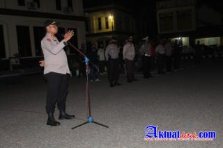 Polres Lhokseumawe Bersama Tim Gabungan Akan Bubarkan Kerumunan Masa di Malam Tahun Baru