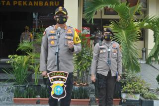 Kapolresta Pimpin Upacara Korps Raport Kenaikan Pangkat 160 Perwira, Bintara dan ASN