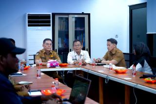 BPS dan Diskominfotik Bengkalis Mantapkan Sinergi Wujudkan Satu Data