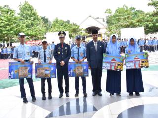 Usai Upacara Peringatan Harhubnas 2024, Pemda Kampar Launching Kartu Transportasi Pelajar Gratis