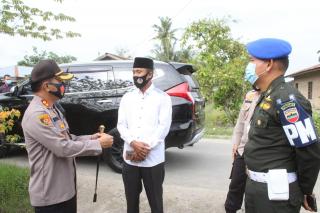 Tinjau Pelaksanaan Pilkada 2020, Kapolres Sergai Pimpin Patroli Skala Besar