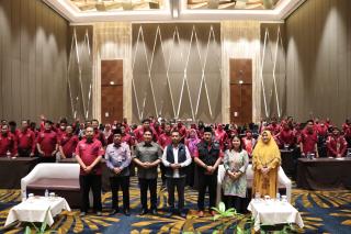 Kegiatan Penguatan Kapasitas Pendamping PKH Yang Digelar Kemensos Dan DPR RI Dihadiri Kadinsos