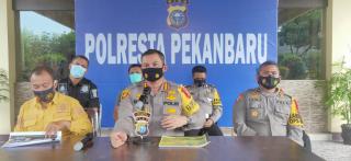 Kapolresta Paparkan Tren Kasus Menonjol Tahun 2020, Kasus Curanmor Tertinggi, Curat dan Narkotika