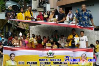 Banjir Setinggi Atap Rumah, Ijeck Perintahkan Kader Golkar Turun Beri Bantuan