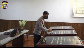Virtual, Wakapolri Resmikan Gedung Mapolda, SPN Serta Masjid Al Adzim Polda Riau