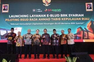 BRK Syariah dan RSUD Ahmad Tabib Batam Luncurkan E-BLUD Terintegrasi