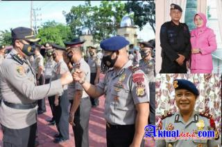 Wakil komandan Kompi 2 Batalyon B Pelopor Naik Pangkat