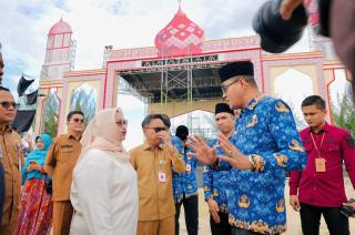 Pastikan Kesiapan Perhelatan MTQ Riau 2025, Bupati Tinjau Astaka Utama