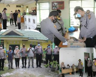 Pasca Pilkada, Kapolres Sergai Cek Kondisi Logistik Pilkada Di PPK Kecamatan