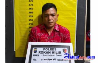 Emerlan Siregar, Pelaku Perjudian Jenis Togel Kim Hong Kong, Ditangkap Polres Rohil