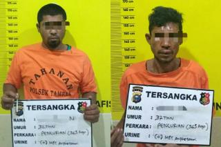 Kepergok Curi Empat Kursi dari Teras Rumah Warga, Polsek Tampan Amankan Dua Buruh Dari Amukan Massa