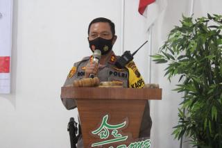 Kapolres Sergai Hadiri Kegiatan Rekapitulasi dan Penetapan Hasil Penghitungan Suara Pilkada